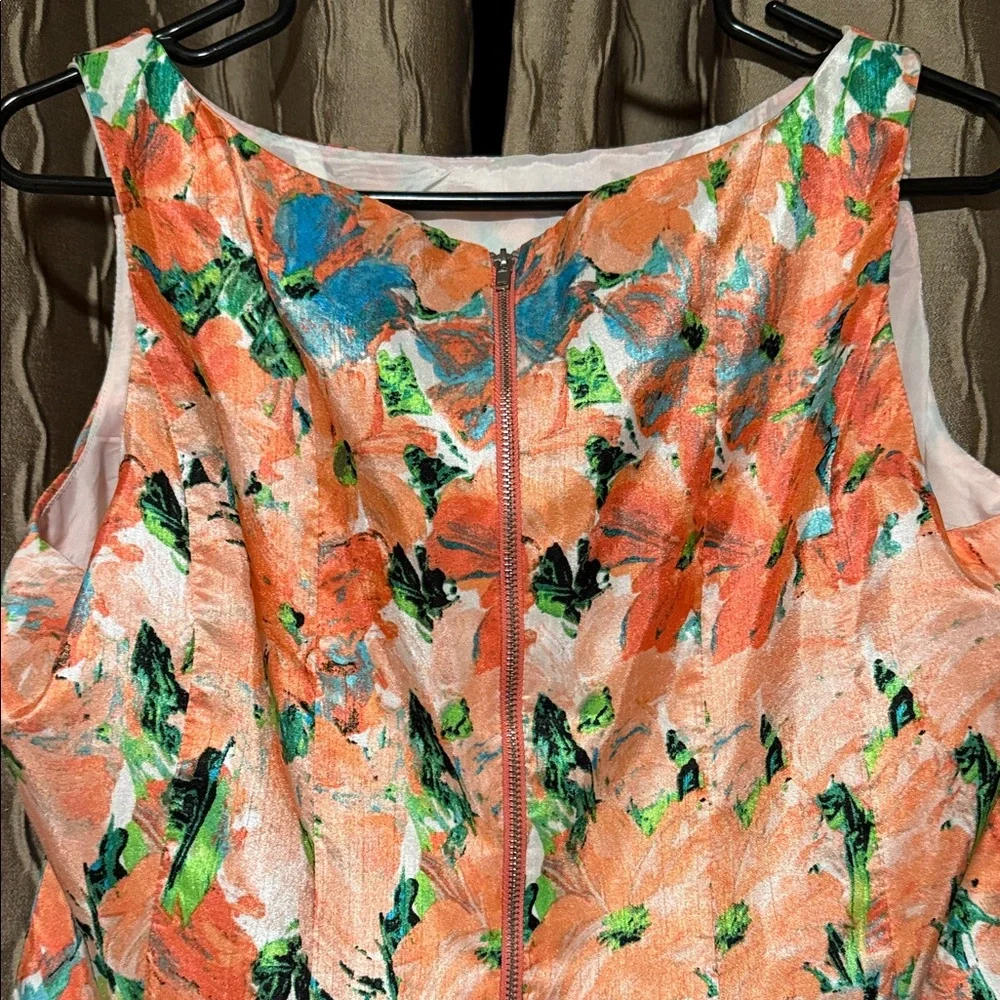 Danny & Nicole Multicolor Floral Dress - Picture 5 of 7